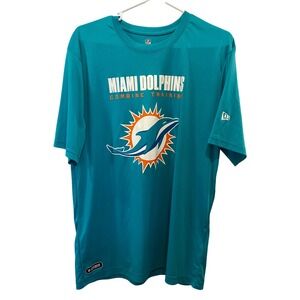Miami Dolphins Combine Training NFL Team Apparel T-Shirt Men's Size L‎